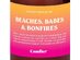 BEACHES, BABES AND BONFIRES CANDLE 
