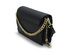 Karl Lagerfeld Simone Black & Gold Leather Crossbody (Store-Display Model)