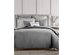 Charter Club 3 Piece Damask Designs Diamond Dot Cotton Duvet Cover Set, Full/Queen, Grey