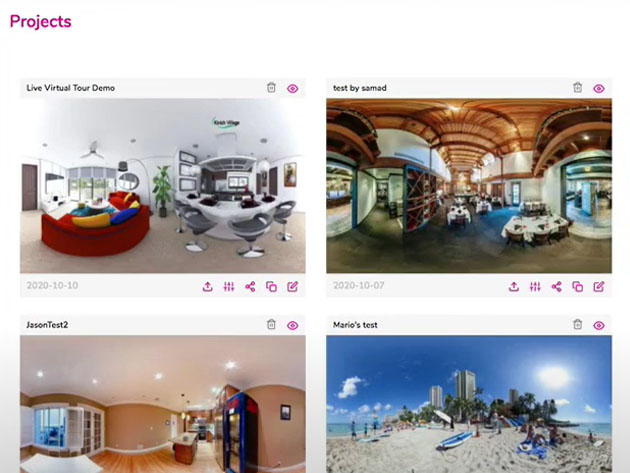 MyVirtualTours Online Showroom: Lifetime Subscription