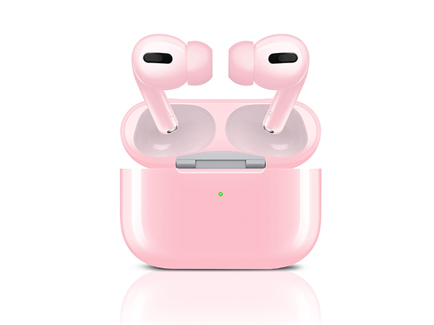 TruPro 3 TWS Earbuds with Wireless Charging Case (Pink)