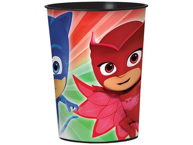 PJ Masks Plastic 16 oz Reusable Keepsake Favor Souvenir Cup (1 Cup)