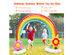 Costway Inflatable Rainbow Sprinkler Summer Outdoor Kids Spray Water Toy Yard Party Pool
