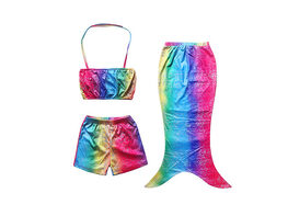 Girls Mermaid Swimsuit Set