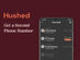 Hushed Private Phone Line: Lifetime Subscription (12,500 SMS / 2,500 mins)