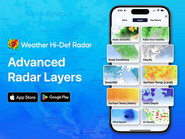 Weather Hi-Def Radar Storm Watch Plus: Lifetime Subscription