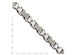 Mens Stainless Steel Cross Bracelet 8.75 Inches