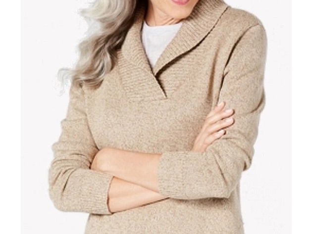 Shawl collar clearance sweater women