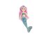Aurora World Sea Sparkles Mermaid Plush Doll, Made with Wonderful Sparkle and Shimmer Fabrics with Beautifully Embroidered Facial Features, 18 Inch, Crystal