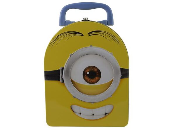 Minions - Metal Tin Lunchbox [Stuart Face Both Sides] | Joyus