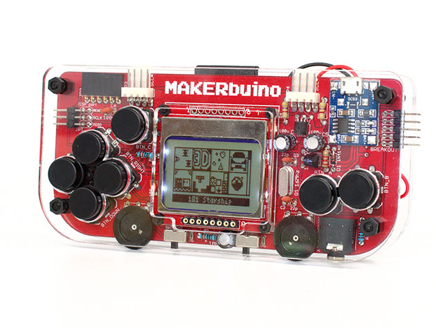 MAKERbuino Educational DIY Game Console (Standard Kit + Tools)