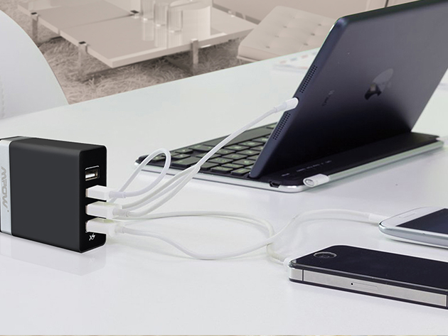 Mpow 4-Port USB Wall Charger 