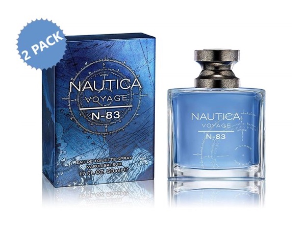 Nautica N-83 Voyage Eau de Toilette, Cologne for Men, Classic Men's Scent, Water and Sailing Inspired Fragrance, 1.7 Fluid Ounces