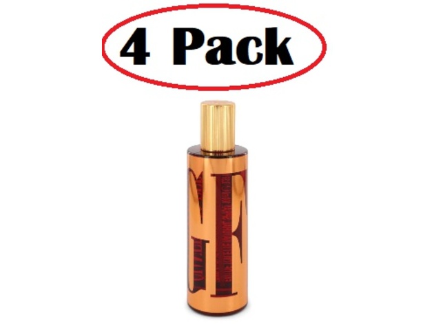4 Pack of GFF by Gianfranco Ferre Eau De Toilette Spray 3.4 oz