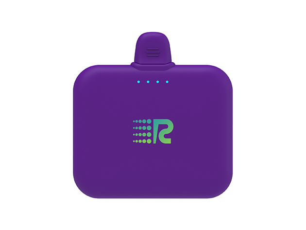 Rush Charge Air: 2,500mAh Battery Charger (USB-C/Purple) | MySanAntonio