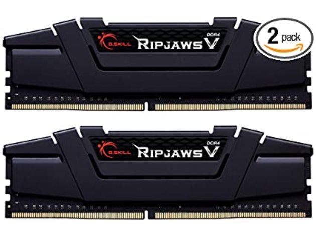 G.Skill Ripjaws V Series DDR4 PC4-25600 3200MHz Desktop Memory, 2 x 16GB (Used, Open Retail Box)