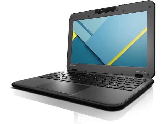 Lenovo n22 11" Chromebook, 2.16GHz Intel Celeron, 4GB RAM, 16GB SSD, Chrome (Refurbished Grade B)