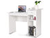 Costway Computer Desk PC Laptop Table w/ Drawer and Shelf Home Office Furniture - White