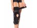 Bioskin Gladiator Knee Brace Sport Ultima, Adjustable Hinged Knee Brace and General Knee Support With A Wrap-Around Design, Small, Black