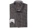 Society of Threads Men's Diamond-Print Performance Slim-Fit Dress Shirt Black Size Large