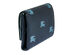 Burberry Knight's Equestrian Regency Blue Leather Wallet Handbag 8007755 (Store-Display Model)