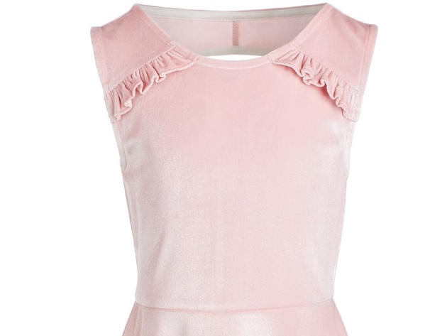 Epic Threads Big Girls Ombré Velour Dress Pink Size Large