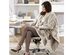 Serta Fleece Electric Heated Warming Snuggler Cape Wrap Sand - Sand