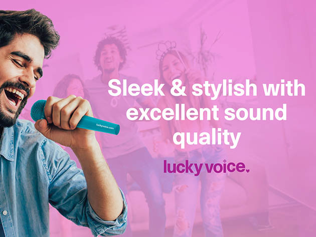 Lucky Voice Instant At Home Karaoke: 60% OFF Your First Month!