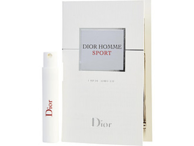 DIOR HOMME SPORT by Christian Dior EDT SPRAY VIAL ON CARD For MEN