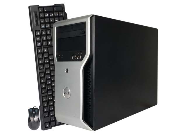 Dell Precision T1500 Tower Computer PC, 3.40 GHz Intel i7 Quad Core, 4GB DDR3 RAM, 1TB SATA Hard Drive, Windows 10 Professional 64 bit (Renewed)