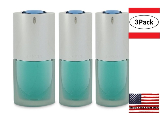 3 Pack OXYGENE by Lanvin Eau De Parfum Spray (unboxed) 2.5 oz for Women