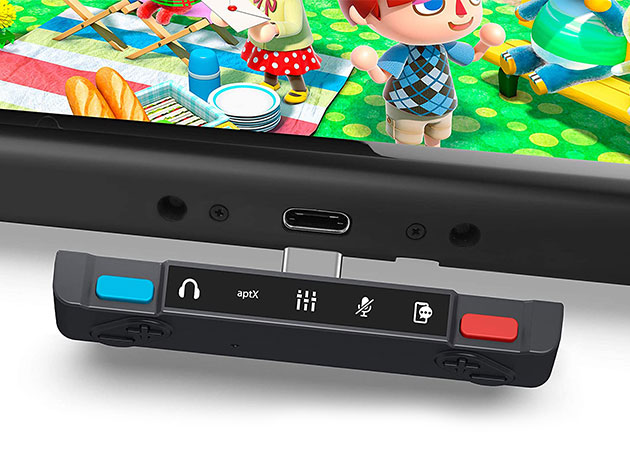 kop Vertrappen mogelijkheid HomeSpot Bluetooth Audio Adapter Pro for Nintendo Switch (Gray) |  StackSocial