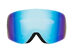 Balance Cylindrical Designer Snow Goggle (White/Blue)