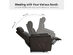 Gorelax Electric Power Lift Massage Recliner Chair Sofa w/Remote Control Brown 