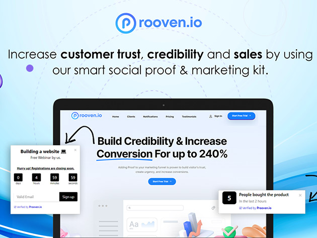 Prooven.io: Automated Smart Social Proof Software