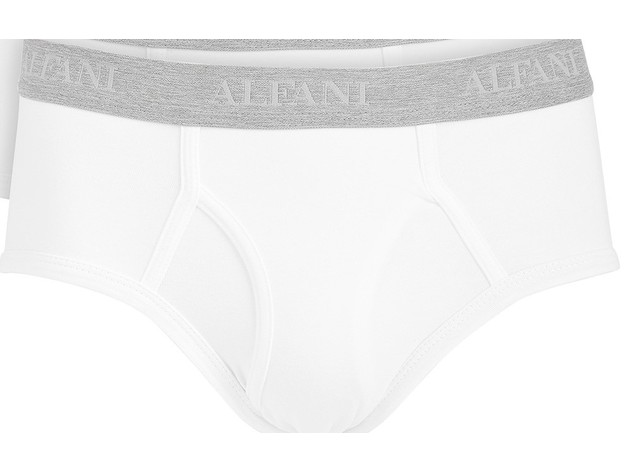 Alfani Men's 5-Pk. Stretch Briefs White Size Small