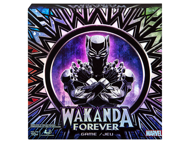 Spin Master Marvel Black Panther Wakanda Forever Dice-Rolling Board Game, Exciting Marvel Board Game, Teens and Adults