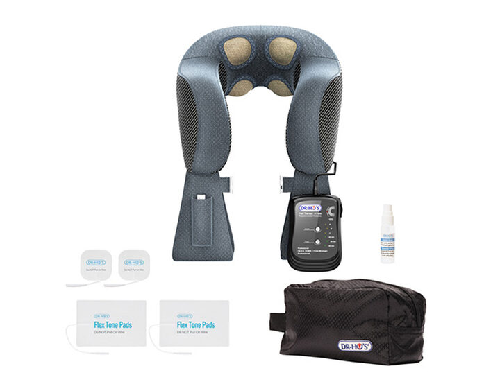 DR-HO'S Neck Pain Pro Package - TENS & EMS Therapy to Relieve Neck