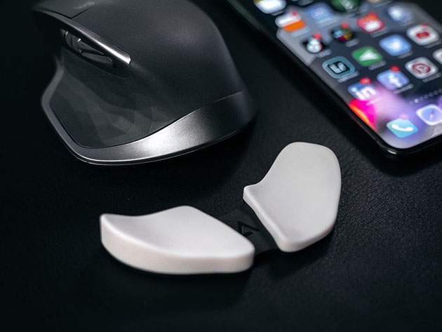 Carpio Ergonomic Wrist Rest (White/2-Pack)