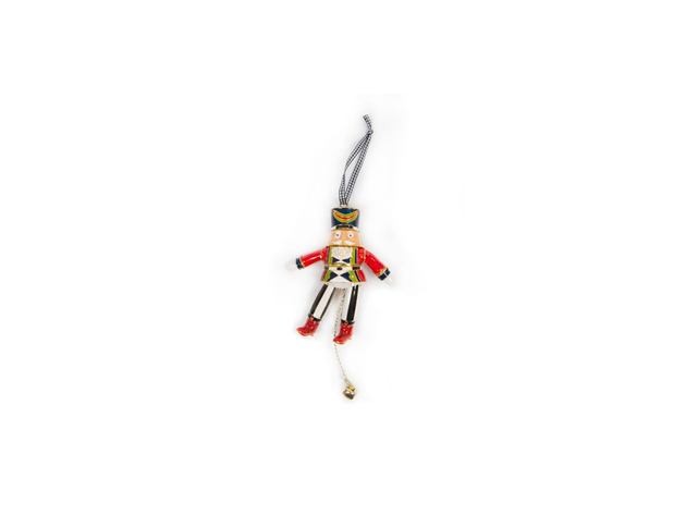 MacKenzie-Childs Cloisonne Nutcracker Ornament - Earl