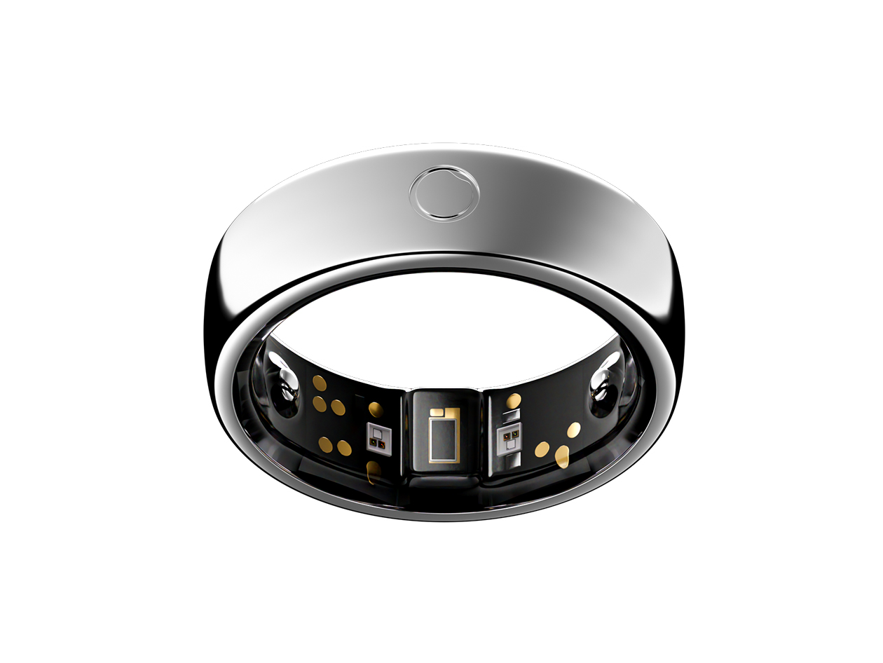 Circular Ring 2 - Advanced Health & Fitness Tracker Smart Ring (Silver/Size 8)