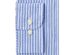 Club Room Men's  Performance Wrinkle-Resistant Striped Dress Shirt Blue Size 16.5x32-33