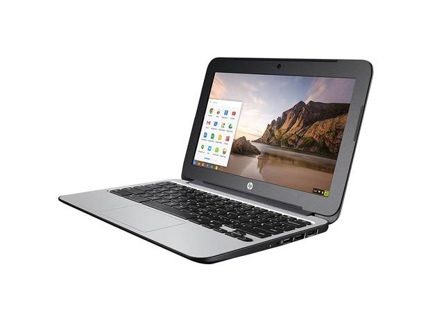 HP Chromebook 11 G3 Chromebook, 2.16 GHz Intel Celeron, 2GB DDR3 RAM, 16GB SSD Hard Drive, Chrome, 11" Screen (Renewed)