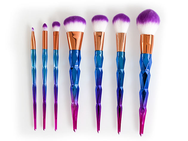 Unicorn Makeup Brush: Set of 7