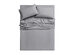 6-Piece Bamboo-Blend Comfort Luxury Sheet Set (Grey/King)