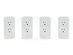 Switchmate Power: Dual Smart Power Outlet with 2 USB Ports (4-Pack)