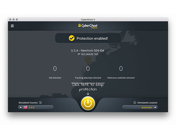 cyberghost vpn login