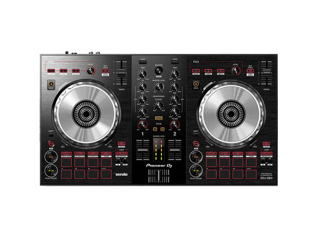 Pioneer DJ DDJSB3BLK 2-channel DJ controller for Serato DJ Lite - Black