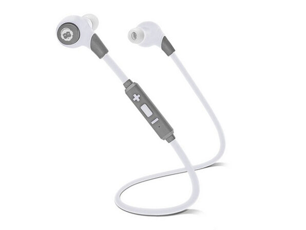 BK SPORT Bluetooth 4.0 Headphones - White - Product Image