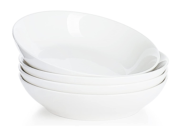 Sweese 45oz Porcelain Pasta Bowls (Set of 6)